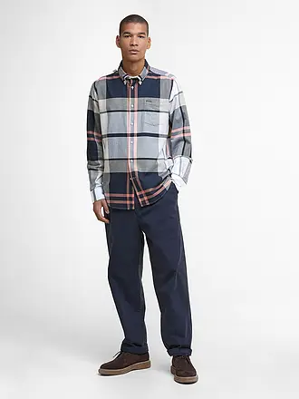 BARBOUR | Hemd Slim Fit DUNOON | blau